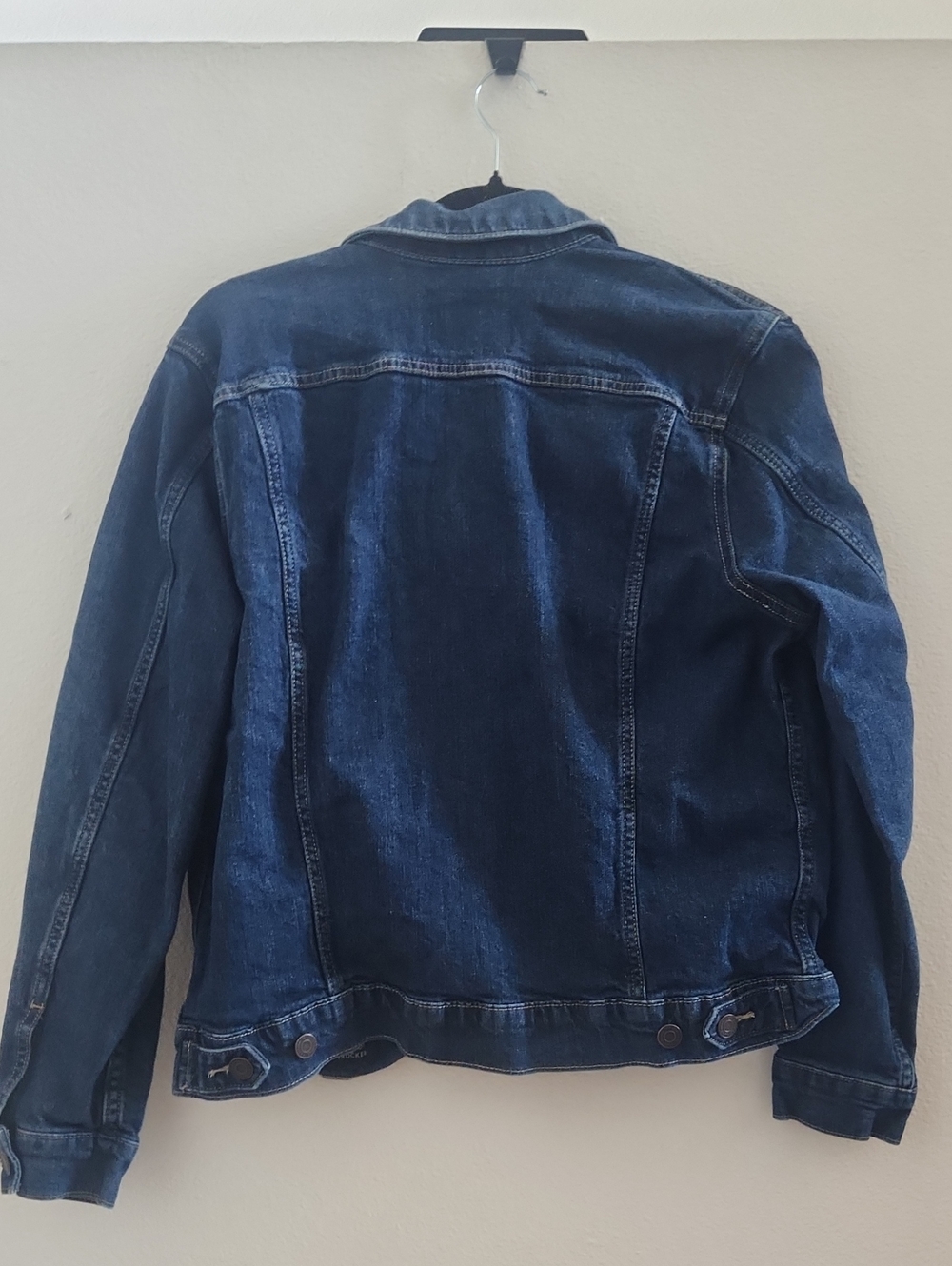 Lucky Brand Dark Blue Denim Tomboy Trucker Jacket - Picture 6 of 6